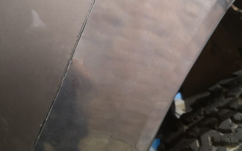 Verzinnen der Motorhaube